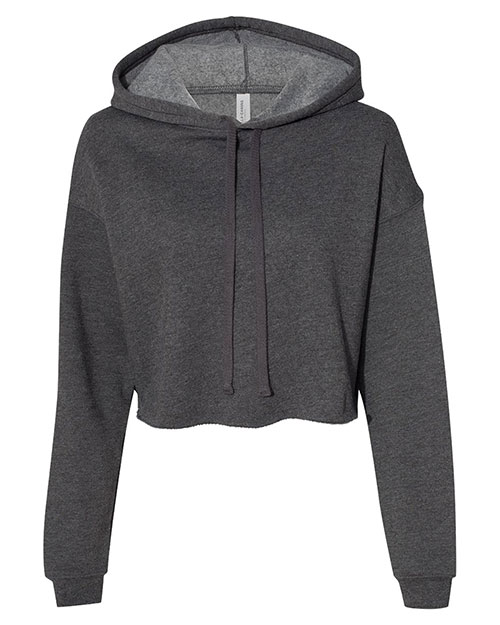 Bella + Canvas 7502  Women's Crop Fleece Hoodie