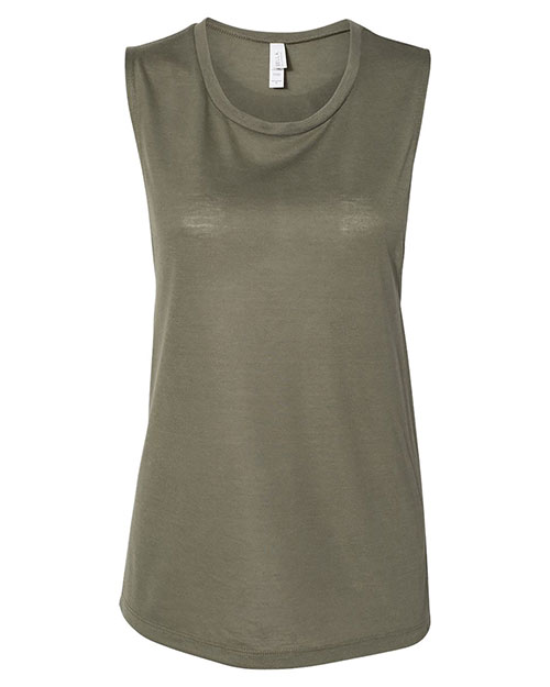 Bella + Canvas 8803  Women's Flowy Scoop Muscle Tank