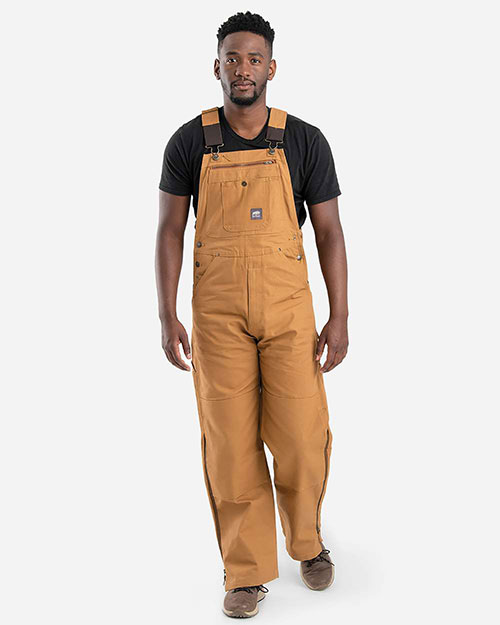 Berne B1067 Men's Slab Unlined Duck Bib Overall