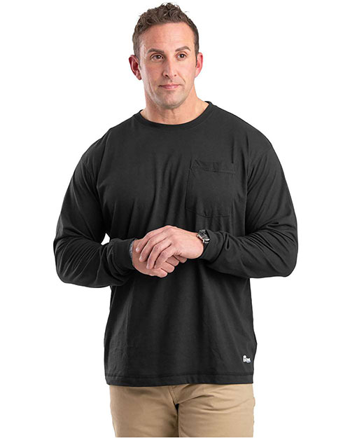 Berne BSM39T Men's Tall Performance Long Sleeve Pocket T-Shirt