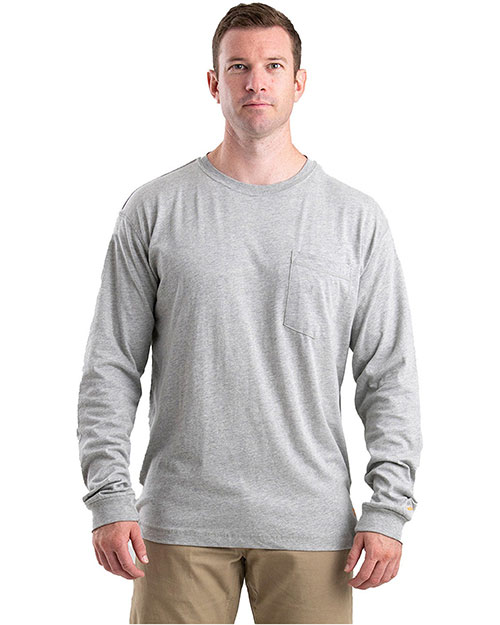 Berne BSM40T Men's Tall Performance Long Sleeve Pocket T-Shirt