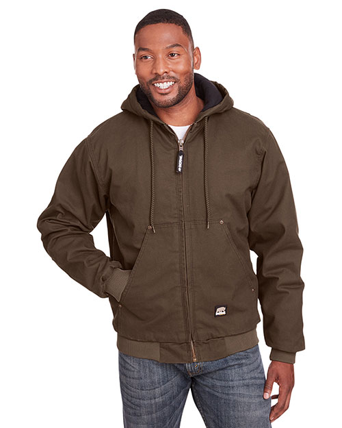 Berne HJ375 Men's Highland Washed Cotton Duck Hooded Jacket