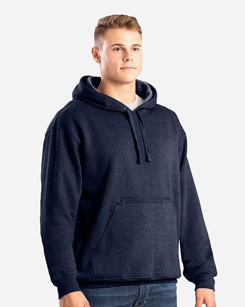 Berne SP418 Men's Heritage Zip Pocket Hooded Sweatshirt