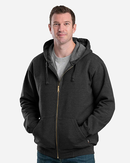 Berne SZ413 Men's Heritage Full-Zip Hooded Sweatshirt
