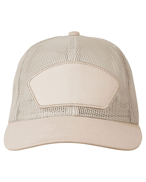 Big Accessories BA682 Men All-Mesh Patch Trucker Hat