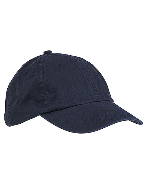 Big Accessories BX005 Men 6-Panel Washed Twill Low-Profile Cap