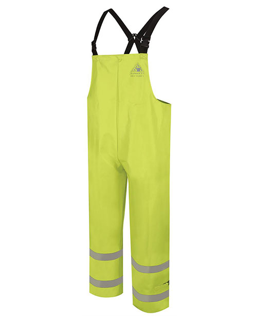 Bulwark BXN6 Hi-Visibility Flame-Resitant Rain Bib Overall - 13 oz.