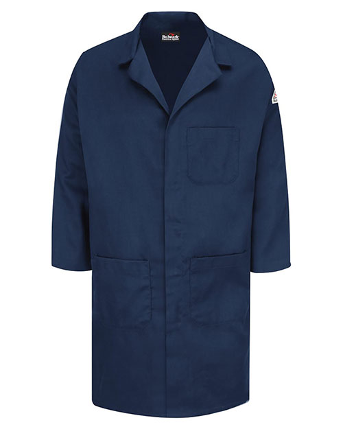 Bulwark KLL6 Concealed Snap Front Lab Coat - EXCEL FR® ComforTouch® - 6 oz.