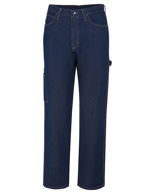 Bulwark PEJ8EXT Flame Resistant Pre-Washed Denim Dungaree - Extended Sizes