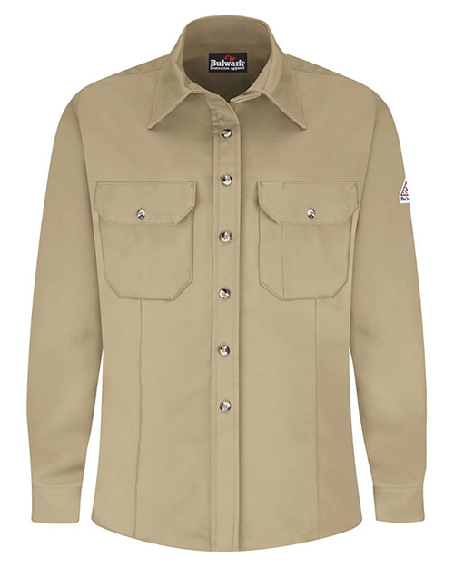 Bulwark SLU3 Women's Dress Uniform Shirt - EXCEL FR® ComforTouch