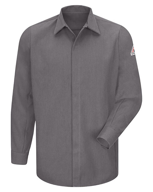 Bulwark SMS2 Concealed-Gripper Pocketless Long Sleeve Shirt - CoolTouch® 2