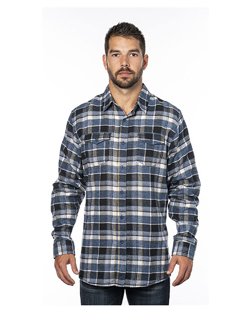 Burnside 8210  Yarn-Dyed Long Sleeve Flannel Shirt