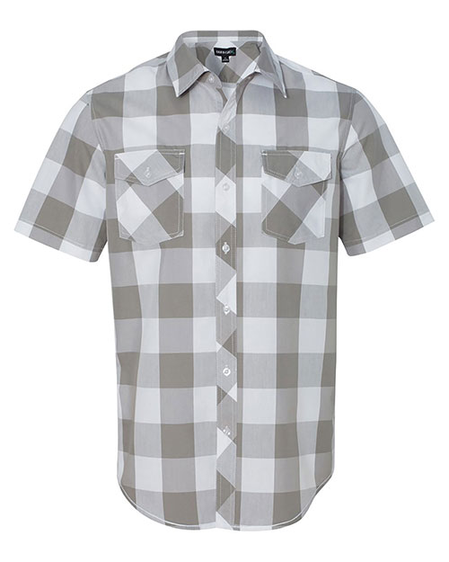 Burnside 9203  Buffalo Plaid Short Sleeve Shirt