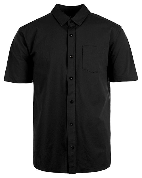 Burnside B9217  Men's Woven Short-Sleeve Shirt