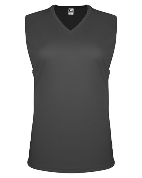 C2 Sport 5663 Women's Sleeveless V-Neck T-Shirt
