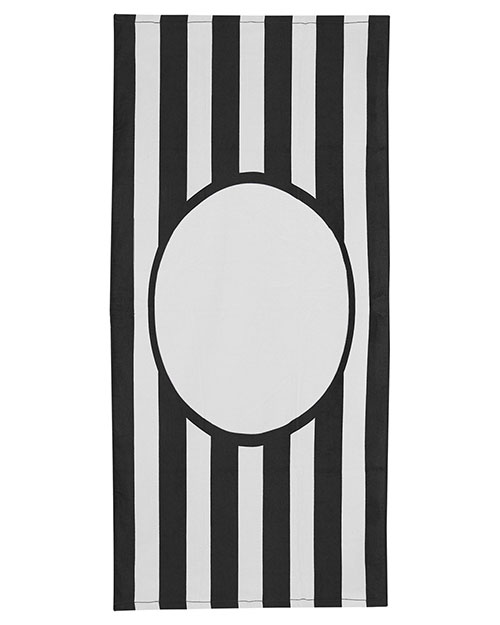 Carmel Towel Company C3060PF Print Friendly College Stripe Towel