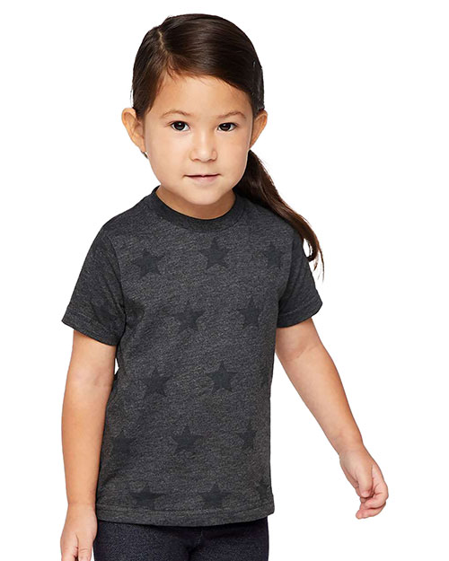 Code Five 3029  Toddler Star Print Tee