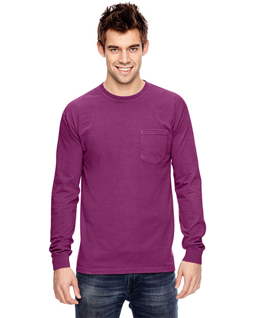 Comfort Colors C4410 Adult Heavyweight RS Long-Sleeve Pocket T-Shirt