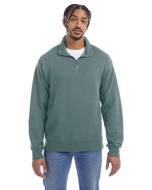 ComfortWash by Hanes GDH425  Garment-Dyed Quarter-Zip Sweatshirt