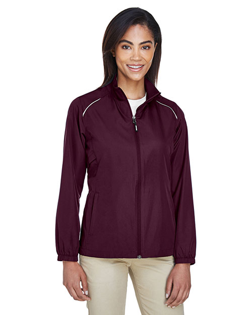 Ash City - Core 365 78183    Motivate Unlined Lightweight Jacket BURGUNDY 060 at bigntallapparel