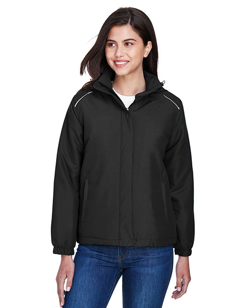 Ash City - Core 365 78189    Brisk Insulated Jacket BLACK 703 at bigntallapparel