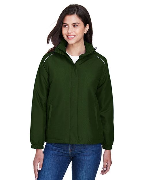 Ash City - Core 365 78189    Brisk Insulated Jacket FOREST GREN 630 at bigntallapparel