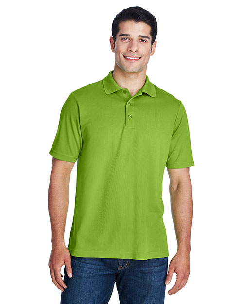 Ash City - Core 365 88181  Men Origin Performance Pique Polo ACID GREEN 645 at bigntallapparel