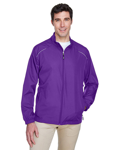 Ash City - Core 365 88183  Men Motivate Unlined Lightweight Jacket CAMPUS PRPLE 427 at bigntallapparel