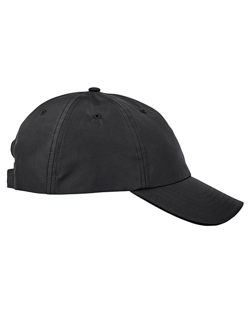 Ash City - Core 365 CE001  Adult Pitch Performance Cap BLACK at bigntallapparel