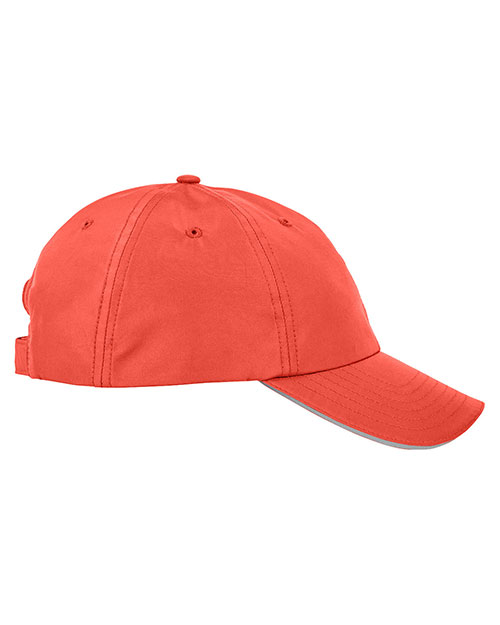 Ash City - Core 365 CE001  Adult Pitch Performance Cap CAMPUS ORANGE at bigntallapparel