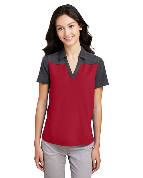 CORE365 CE112CW  Ladies' Fusion ChromaSoft Colorblock Polo