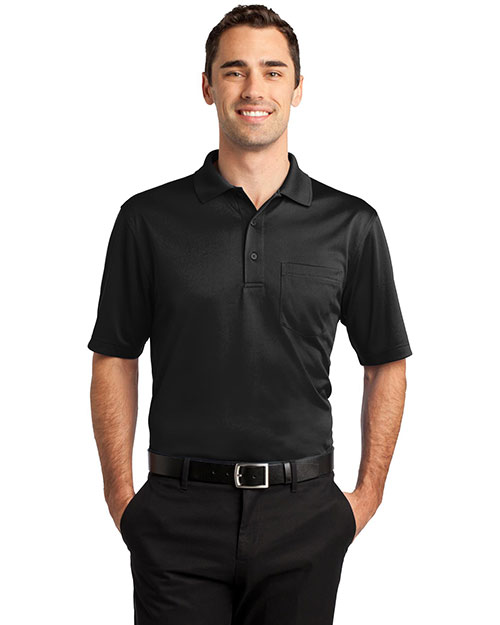 CornerStone Select Snag-Proof Pocket Polo. CS412P