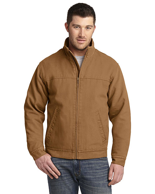 CornerStone CSJ40 Men's Washed Duck Cloth Flannel-Lined Work Jacket