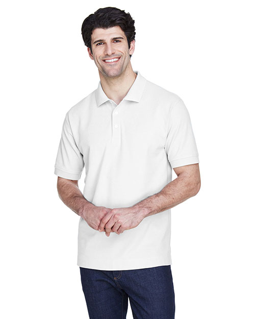 Devon & Jones Classic D100 Men Pima Pique Short-Sleeve Polo