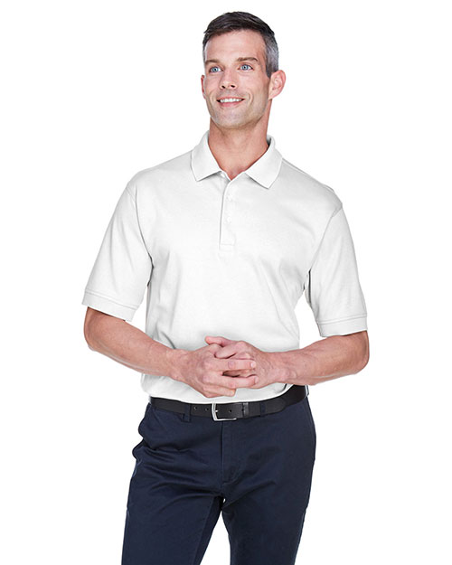 Devon & Jones Classic D140S Men Solid Perfect Pima Interlock Polo