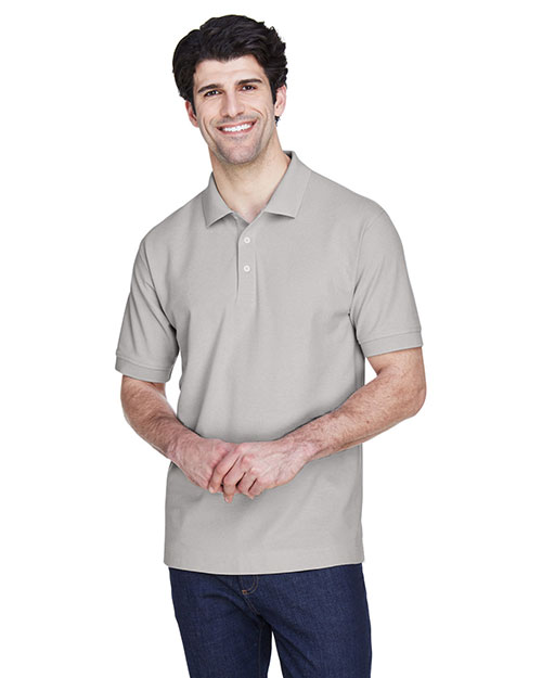 Devon & Jones D100 Men Pima Pique Short Sleeve Polo