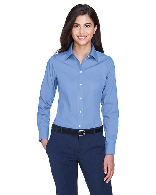 Devon & Jones D630W Ladies' Crown Woven Collection™ Solid Oxford