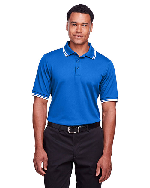 Devon & Jones DG20C  Men's CrownLux Performance™ Plaited Tipped Polo