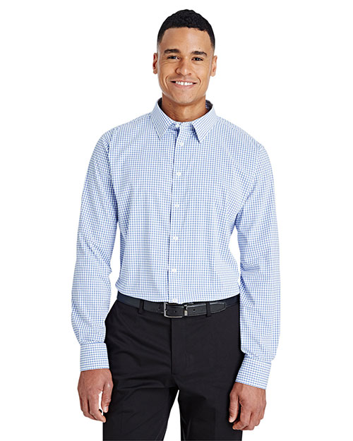 Devon & Jones DG540 Men CrownLux Performance™ 's Micro Windowpane Shirt