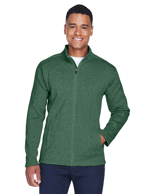 Devon & Jones DG793 Men 's Bristol Full-Zip Sweater Fleece Jacket