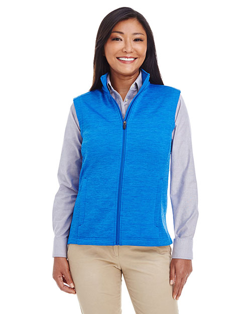 Devon & Jones DG797W Ladies' Newbury Mélange Fleece Vest