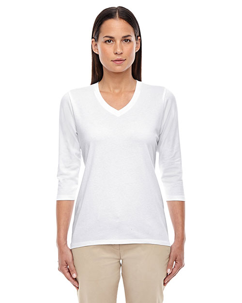 Devon & Jones DP184W Ladies' Perfect Fit™ Bracelet-Length V-Neck Top