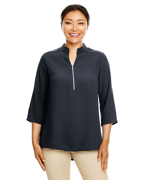 Devon & Jones DP611W Ladies' Perfect Fit™  3/4-Sleeve Crepe Tunic