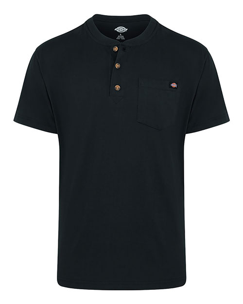 Dickies WS51T Men's Tall Heavyweight Traditional Short Sleeve Henley