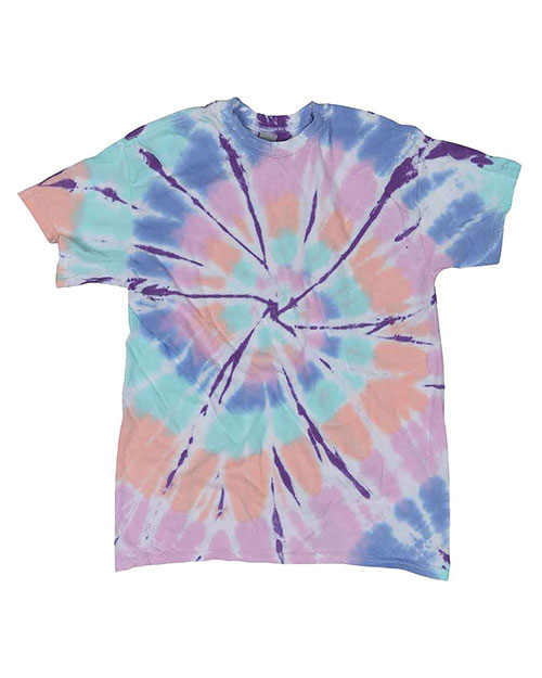 Dyenomite 200TD Rainbow Cut-Spiral Tie-Dyed T-Shirt
