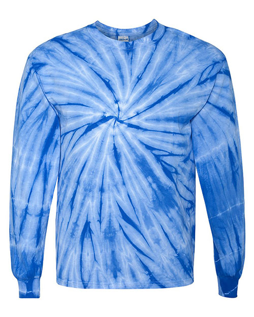 Dyenomite 240CY Cyclone Pinwheel Tie-Dyed Long Sleeve T-Shirt