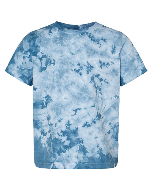 Dyenomite 330CR Toddler Crystal Tie-Dyed T-Shirt