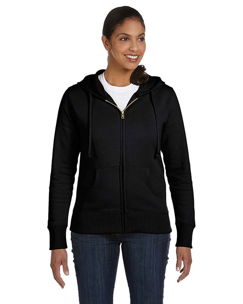 Econscious EC4501 Ladies' Organic/Recycled Full-Zip Hooded Sweatshirt