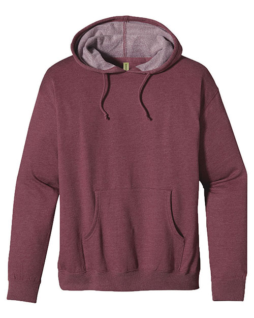 Econscious EC5570 Men Adult Organic/Recycled Heathered Fleece Pullover Hooded Sweatshirt