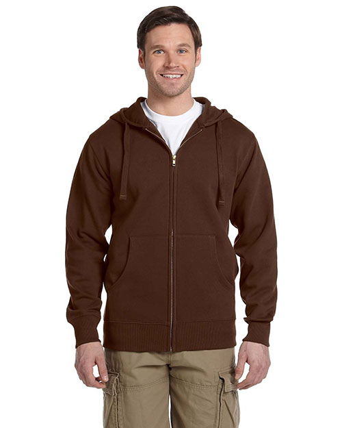 Econscious EC5650 Men 's Organic/Recycled Full-Zip Hooded Sweatshirt